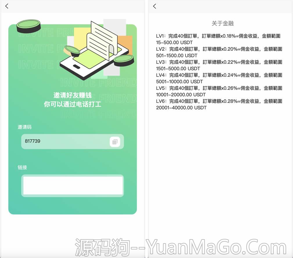 图片[5]-海外任务刷单抢单商城源码 | 叠加分组 + 完美控杀 + 代理分销 | 前端uniapp + 后端PHP-源码狗