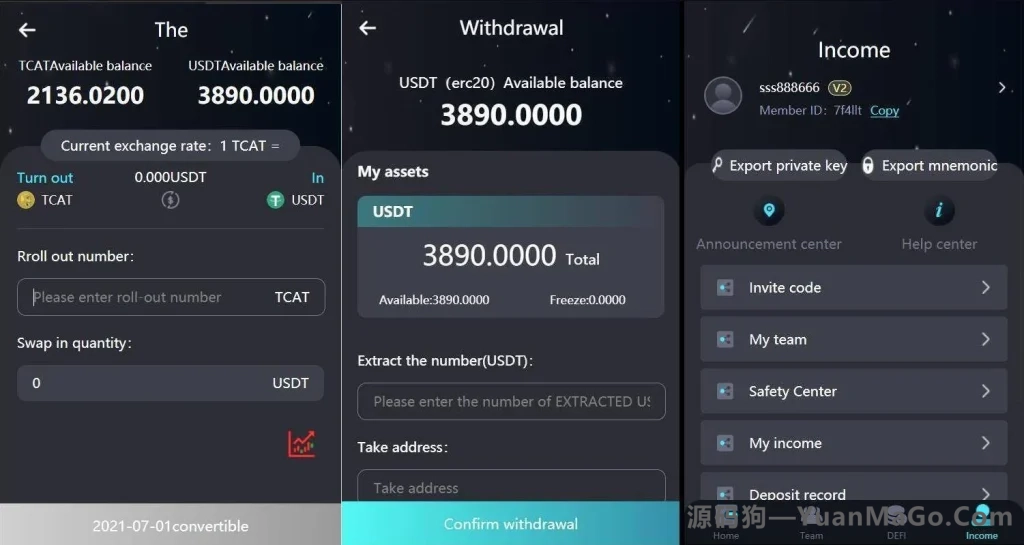图片[4]-H5 打包版双语言虚拟系统源码｜USDT 支付矿机生息理财系统源码下载-源码狗