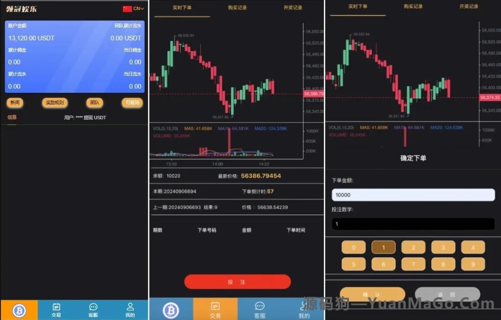 双语言 BTC 竞猜下注系统源码｜USDT 投注竞猜系统源码下载（附搭建教程）-源码狗