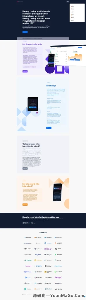 图片[3]-【11国语言USDT质押授权秒U系统】质押生息系统 + TRC + ERC + BSC 三链授权-源码狗