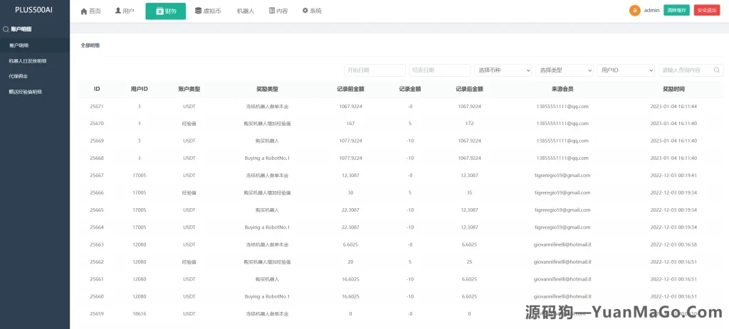 图片[9]-量化机器人投资理财系统源码｜虚拟币量化交易+PC落地页（前端Vue）-源码狗