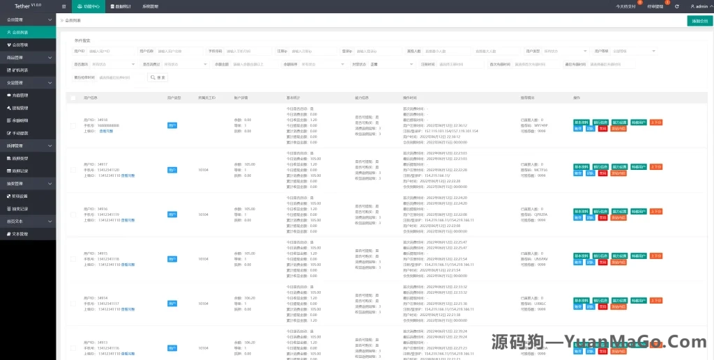 图片[5]-多语言USDT矿机系统源码｜矿机投资+USDT质押生息+拉新任务平台-源码狗