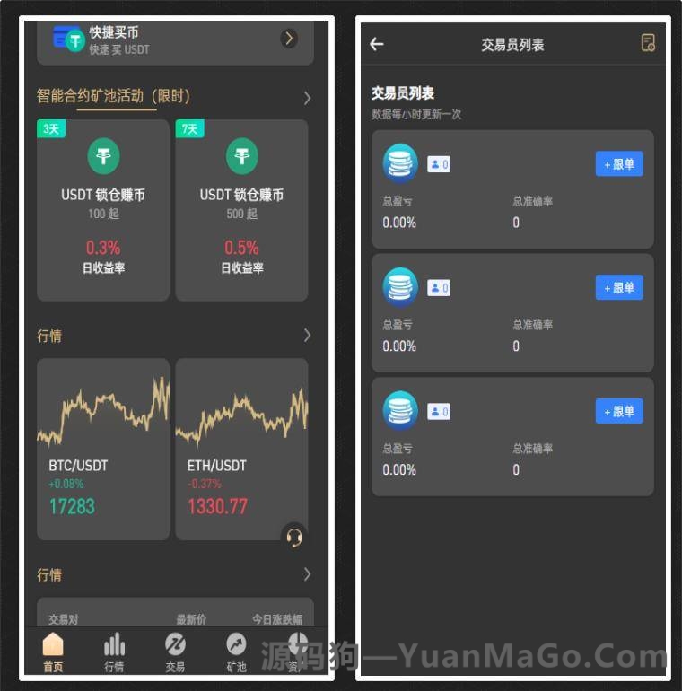 图片[8]-八国多语言 VUE 区块链交易所源码｜NFT 升级版理财系统源码下载-源码狗