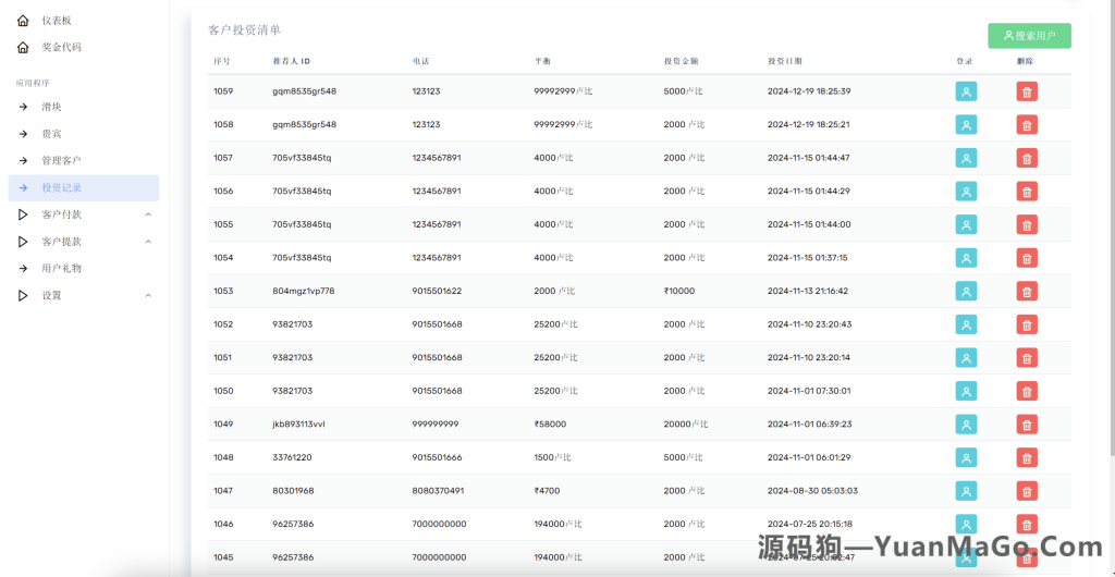 图片[3]-海外加油站资产共享投资理财系统源码-源码狗