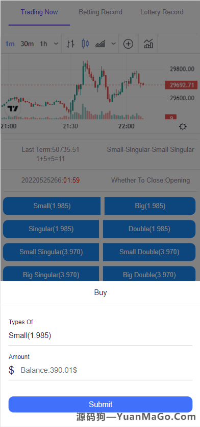 图片[4]-双语言虚拟币竞猜源码 | 开源版USDT充值+大小单双下注系统 – 源码狗-源码狗