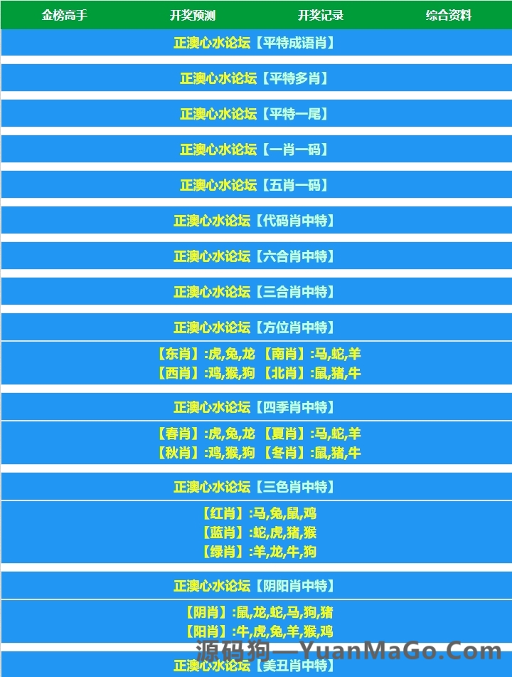 图片[4]-六合心水论坛源码｜三合一系统源码，图库+资料+自动采集功能完整-源码狗