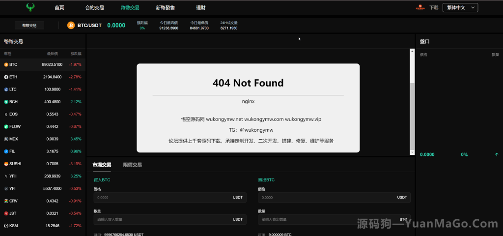 图片[7]-Turkey Global 全开源 9 语言交易所源码下载｜币币/合约/秒合约/C2C/新币认购/理财系统（Uniapp 前端 + PHP 后端）-源码狗