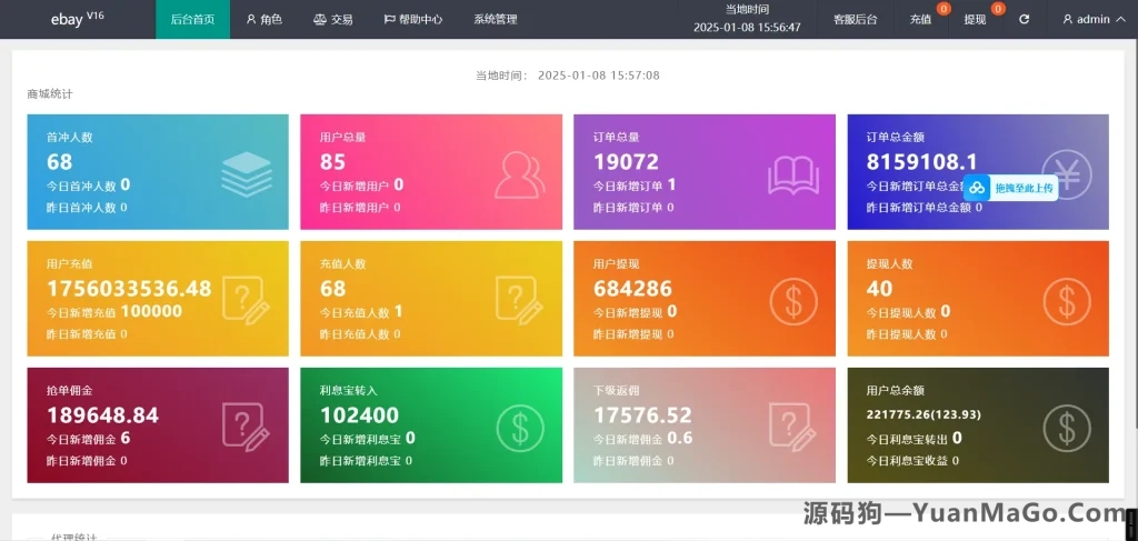 图片[3]-海外多语言抢单刷单系统源码｜连单+叠加组+打针+独立代理后台+订单自动匹配+搭建教程-源码狗