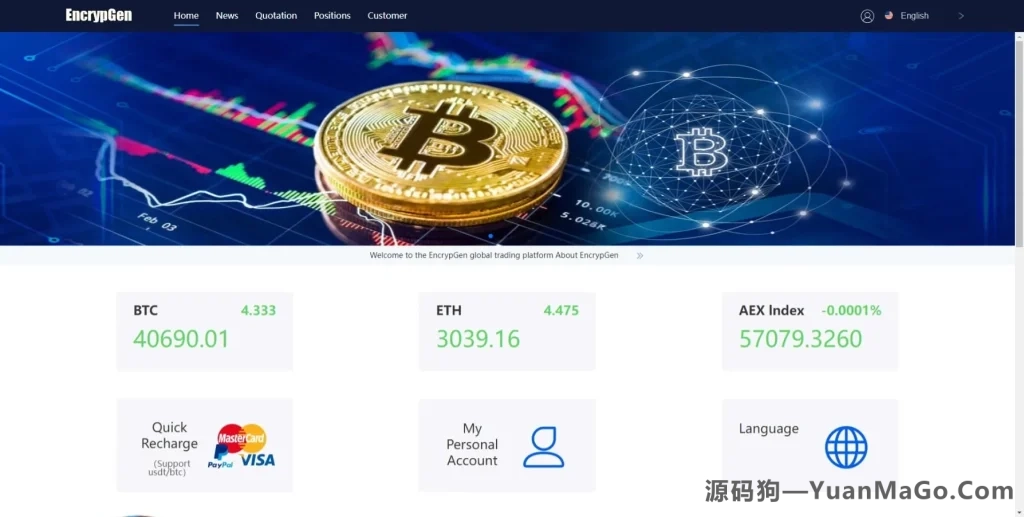 全新PC版微盘系统源码|微盘外汇系统+USDT充值+九种语言+实名认证-源码狗