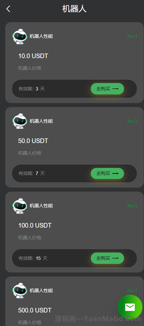 图片[5]-运营版量化机器人系统源码｜虚拟币投资理财系统｜PC端落地页｜前端Vue框架-源码狗